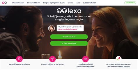 Lexa, de datingapp voor serieuze relaties